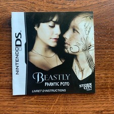 Beastly Frantic Foto Nintendo DS Gameboy Instruction Manual Only