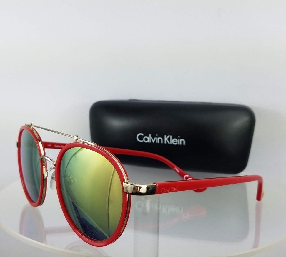 Brand New Authentic Calvin Klein Sunglasses CK 1225S 628 Red  display picture 3