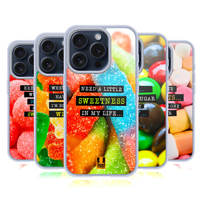 HEAD CASE DESIGNS BONBONS & GEDANKEN SOFT GEL HANDYHÜLLE FÜR APPLE iPHONE HANDYS
