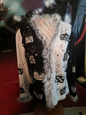 Women's Sweater  Size S  DESIGN OPTIONS by PHILIP & JANE GORDAN  