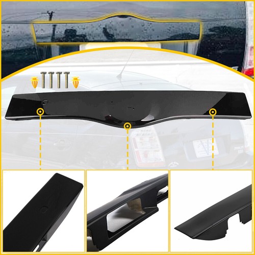 For 2004-09 Toyota Prius Rear Tailgate Liftgate Garnish Handle Trim Decor Black - Picture 8 of 13