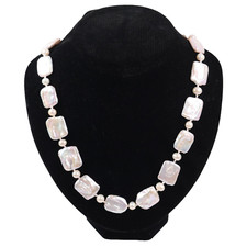 Lliana Gold Keshi Pearl Necklace Natural 18k Lustre AAAA L51cm