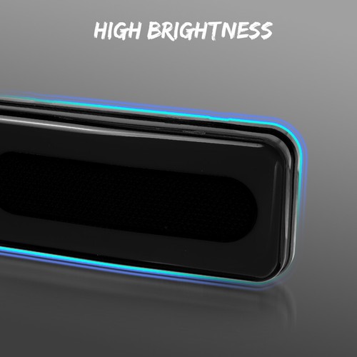 Luces de freno traseras LED rojas ámbar 2 piezas luces de señal de giro para remolque de camión DRL - Imagen 9 de 12