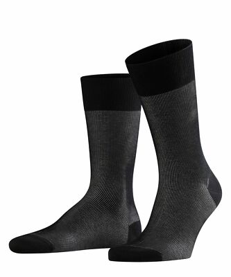 Calze FALKE da uomo Airport Nero (3000) 41-42 (UK 7-8