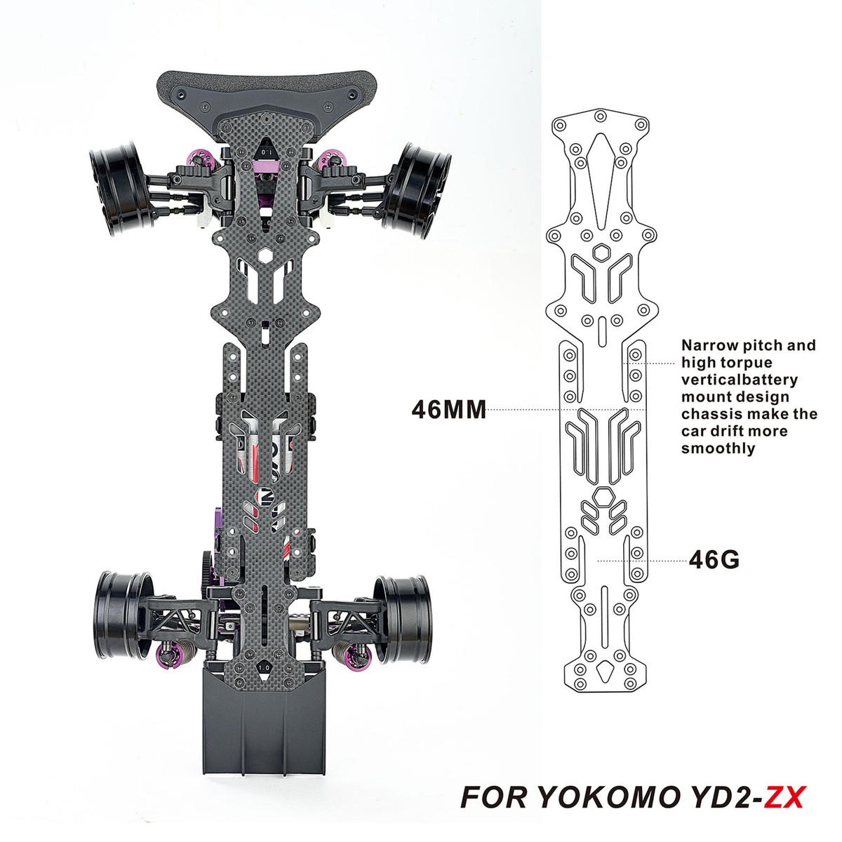 Cambado RCカーキット Project: YOKOMO 870C WORLDS 1989 Brian Kinwald