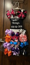 Boutique Hair Bows Lot of 4 Pick And Choose Each Set  4 for 30