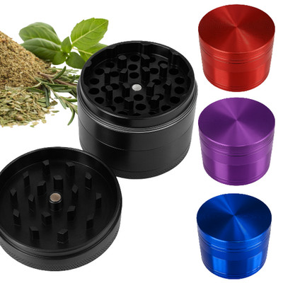 Metall Grinder Trocken Kräuter Küche verschiedene Farben 55mm 4 Schichten Gewürz Crusher Geschenk