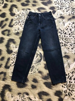 Vintage Mustang Pants Jeans Mens WMNS Distressed Racing Moto Auto Faded Crashed