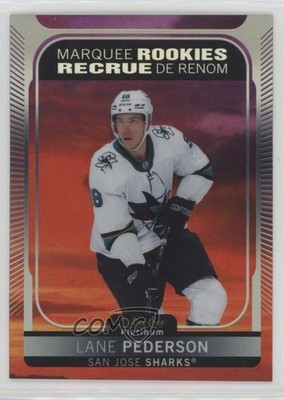 2021-22 O-Pee-Chee Platinum Marquee Rookies Sunset Lane Pederson Rookie RC 17p7
