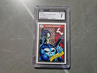 Punisher Marvel Universe Series I 1990 Impel #47 CGC 7