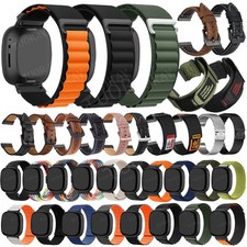 For Fitbit Sense 2/Sense Versa 4/3 Nylon/Metal/Leather Watch Wrist Band Strap UK