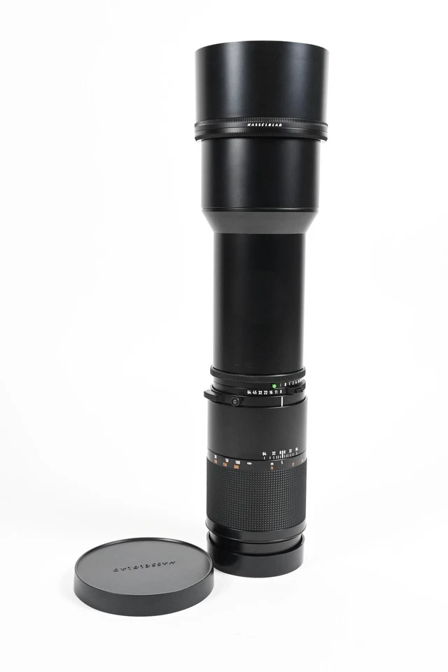 Lente Tele-Apotessar Hasselblad 500 mm f8 Zeiss CF T* #954
