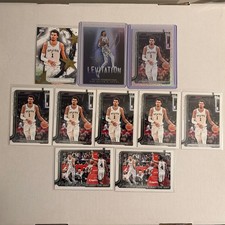 2025 Topps Victor Wembanyama 10 Card Lot Levitation, Sandglitter
