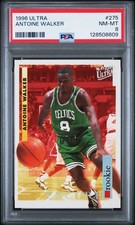 1996 ULTRA #275 ANTOINE WALKER PSA 8