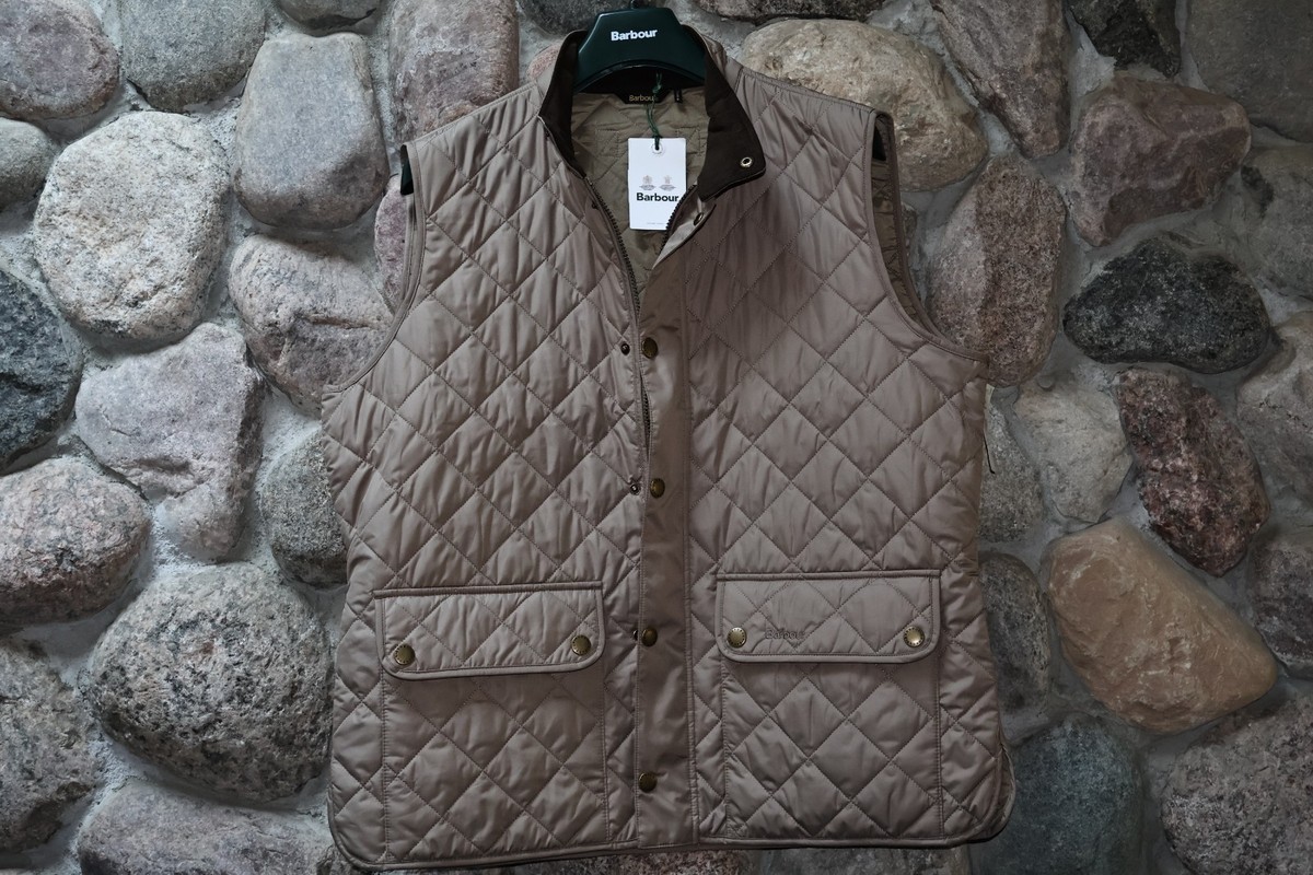 Barbour Lowerdale Quilted Gilet Vest MGI0245BE34 Timberwolf Beige