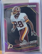 DARRELL GREEN 2025 PANINI PRIZM BLACK FOOTBALL PURPLE PRIZM COMMANDERS #148 /99