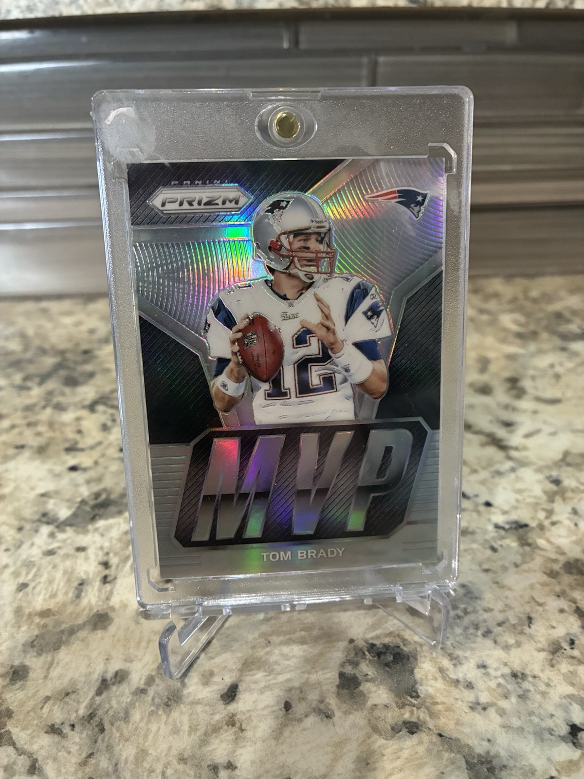 2017 Panini Prizm NFL MVPs Tom Brady #20 Silver Prizm Patriots 🔥🔥