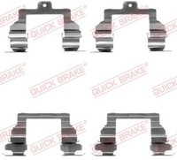 Quick Brake ZubehöRsatz Scheibenbremsbelag FüR Toyota Previa _R3_ 2.4 2.0