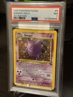 Pokémon Gengar Holo 1st Edition Fossil Psa 7