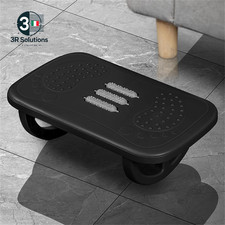 Poggiapiedi Dondolo Ergonomico Sotto Scrivania Sgabello Comodo Home Office