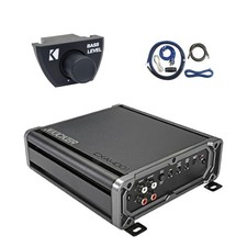 Kicker CXA400.1 CX-Series 400W Car Audio Mono Amplifier, Remote and Install Kit