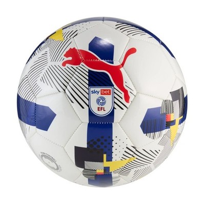 Puma Fußball Orbita 6 EFL Sky Bet Trainingsball Saison 25/26 weiß Größe 5