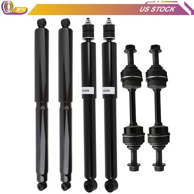 Front Rear Shocks Absorbers Sway Bars Kit For Ford F-250 F-350 Super Duty 4WD