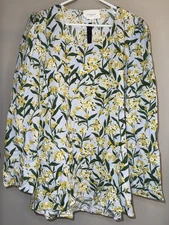 Pomander Place Tuckernuck Palmetto Garden Bedford Top - Size XXXL