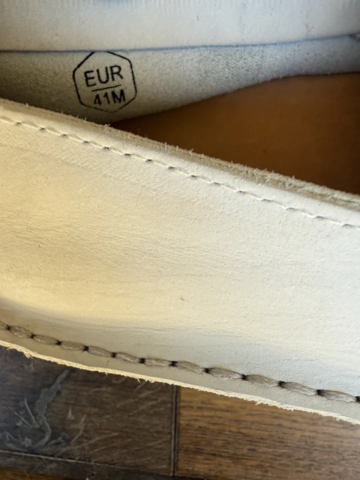 Mocassim Masculino Vivobarefoot Ababa II Minimalista Couro Bege Tamanho 41 Slip On - Imagem 4 de 4