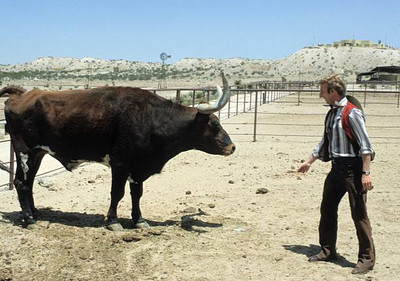 Gunter Noris Indian Cliff Ranch Texas USA America North America b- 1979 Photo