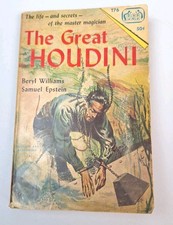 Vintage Softcover The Great Houdini by Beryl Williams and Samuel Epstein 1965
