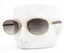 Prada Sunglasses Shiny Pale Gold on Gray Gradient SPR B53 ZVN-02C with Case