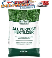 Expert Gardener All Purpose Plant Fertilizer, 10-10-10 Fertilizer, 40 lb. - NEW