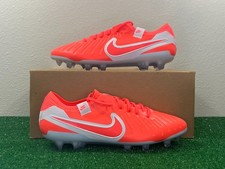 5.5 Men/7 Women - Nike Tiempo Legend 10 Elite FG Lava Orange-Red Soccer Cleats