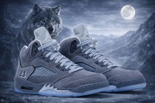 MEN - Size US Jordan 5 "Wolf Grey" 2026 DD0587-002
