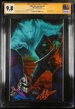 TMNT The Last Ronin #5 Aaron Bartling Signed & Sketched CGC 9.8 Shredder Remark