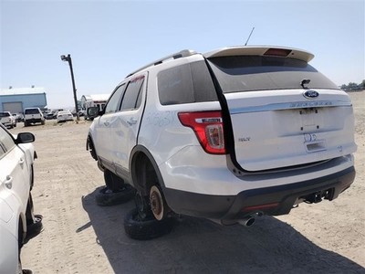 WHT,W/PARK ASIST,BUMPER ASSY, RR OEM 11-15 FORD EXPLORER