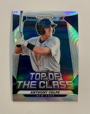 2020 Panini Prizm Anthony Volpe Top of The Class Silver Holo Pre-RC Yankees