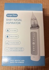 New Electric Baby Nasal Aspirator Soothing Music  Light For Babies Infant Kids