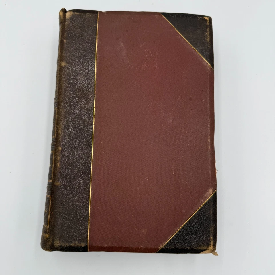 1875 Centennial History of the United States Leather Book J.R. Jones Antique Foto 2 de 4