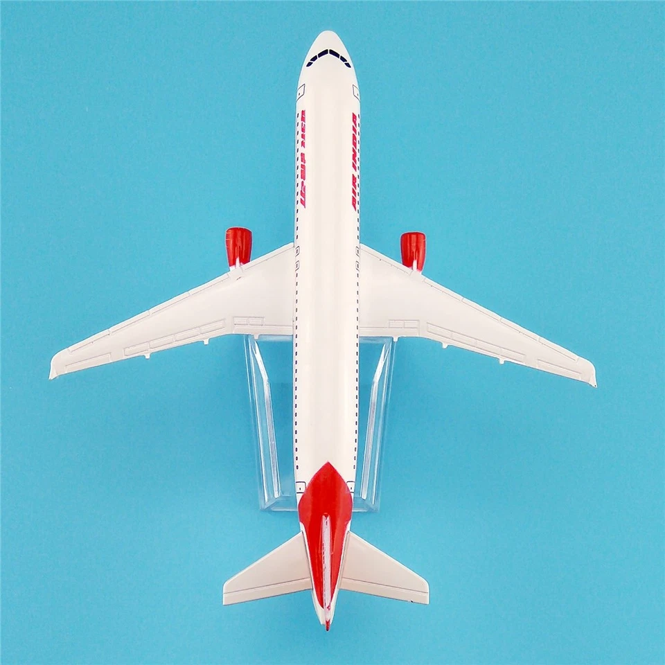 1:400 Modello Aereo in Lega Diecast 16cm Air India Airbus A320-200 da Collezione - Immagine 4 di 4