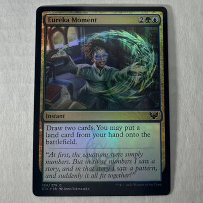 Eureka Moment Foil (184) Strixhaven: School of Mages STX MTG Magic The Gathering