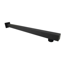 Kingston Brass K416 Claremont 15-3/4" Square Rain Drop Shower Arm - Black
