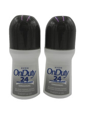 Avon On Duty Original Roll On Antiperspirant Deodorant 2.6 oz Free Ship LOT of 2