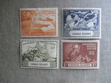 Cayman Islands,Scott# 118-121,MH