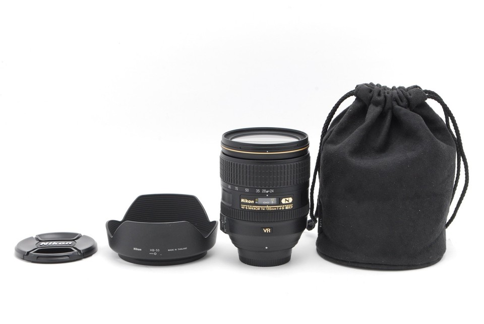 Obiettivo AF-S 24-120mm F/4G ED VR, compatibile con fotocamere reflex Nikon Obiettivo AF-S 24-120mm F/4G ED VR, compatibile con fotocamere reflex Nikon