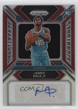 2023-24 Panini Prizm Sensational Signatures Red 7/99 James Nnaji #SS-JN Auto 8d9