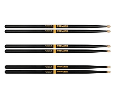 PROMARK 3-Pack Rebound Balance ActiveGrip Acorn Tip Drum Sticks 5A Wood
