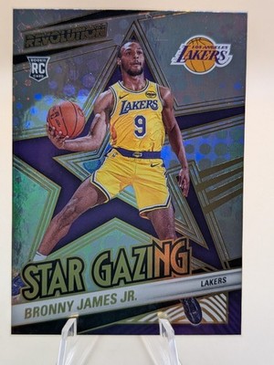 2024-25 Revolution Basketball Bronny James Jr. Star Gazing insert #14 Lakers RC