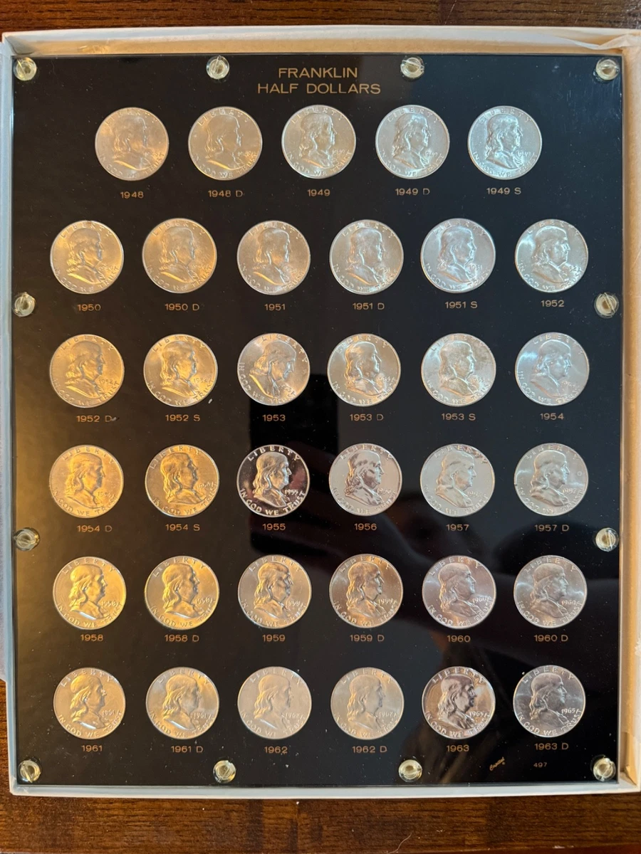Franklin Half Dollars (1948-1963) 1948 Coin Set for sale | eBay